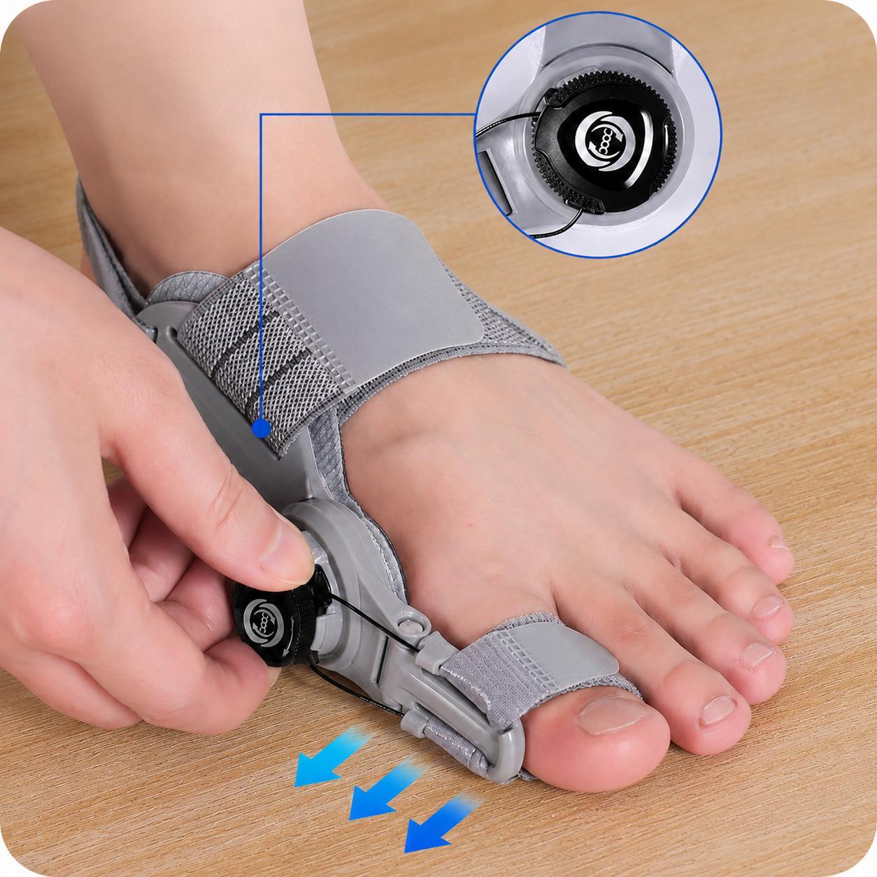 Adjustable Bunion Corrector for Pain Relief