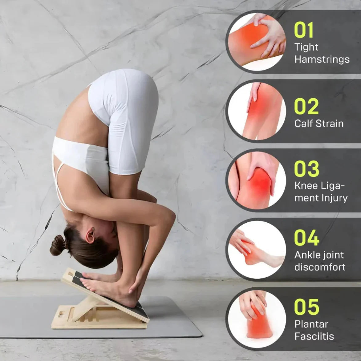 Calf Stretcher Incline Board